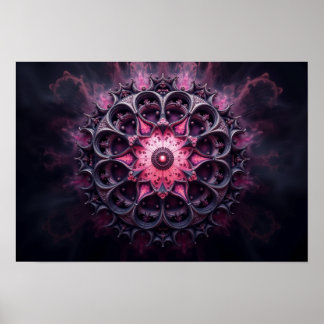 Mandala-ontwerp Poster