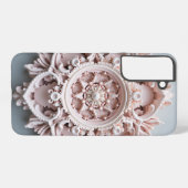 Mandala-ontwerp Samsung Galaxy Hoesje (Achterkant horizontaal)