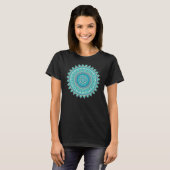 Mandala-ontwerp T-shirt (Voorkant volledig)