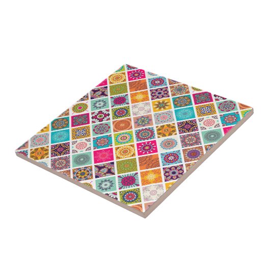 MANDALA ONTWERP TEGELTJE (Zijkant)