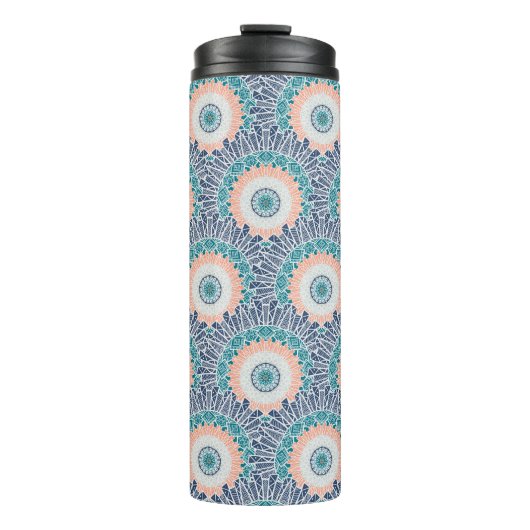 Mandala-ontwerp Thermosbeker (Voorkant)