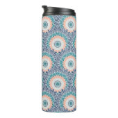 Mandala-ontwerp Thermosbeker (Geroteerd rechts)