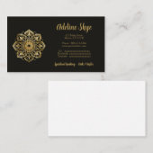 Mandala-ontwerp Visitekaartje (Voorkant / Achterkant)