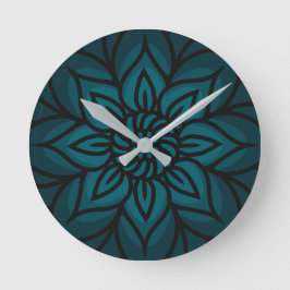 Mandala ontwerp wandklok