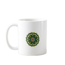 Mandala ontwerpKlassieke mok, 330 ml