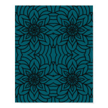Mandala ontwerpprint, waardeposter papier (Matte)