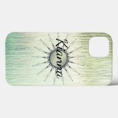  Mandala op mijnglas    Case-Mate iPhone Case (Achterkant (horizontaal))