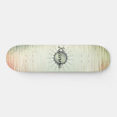 Mandala op mijnglas Persoonlijk Skateboard (Horizontaal)