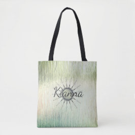 Mandala op mijnglas Tote Bag