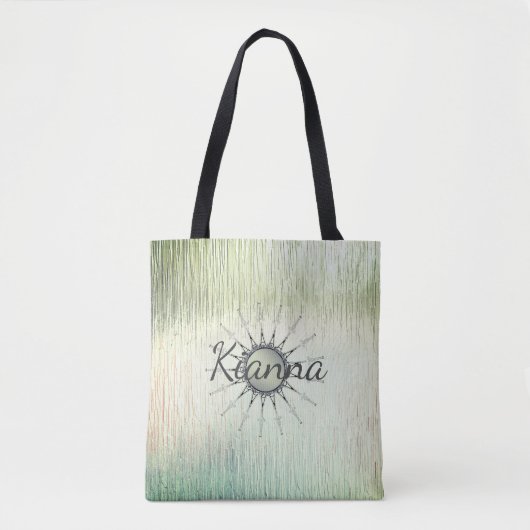  Mandala op mijnglas Tote Bag (Voorkant)