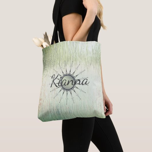 Mandala op mijnglas Tote Bag (Dichtbij)