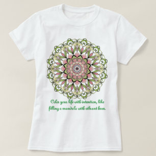 Mandala op T-shirt