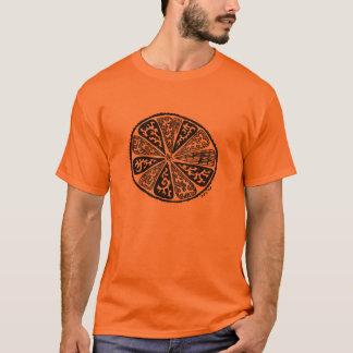 Mandala Oranje T-shirt