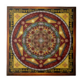 Mandala Oriental Bliss Tile Tegeltje (Voorkant)