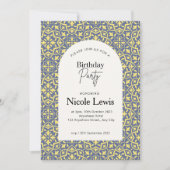 Mandala Ornament & Arabisch Patroon Pastel Kaart (Voorkant)