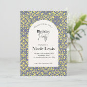 Mandala Ornament & Arabisch Patroon Pastel Kaart (Staand voorkant)