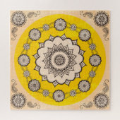 Mandala Ornamental: Etnisch Stijlontwerp. Legpuzzel (Horizontaal)