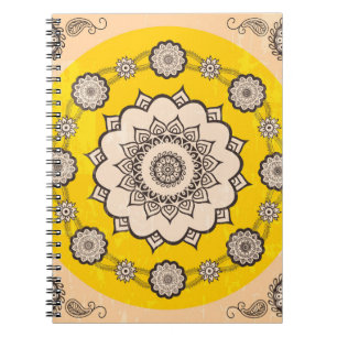 Mandala Ornamental: Etnisch Stijlontwerp. Notitieboek