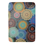 Mandala over de badkamer badmat (Voorkant Verticaal)