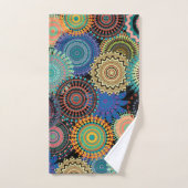 Mandala over de hele badhanddoekset bad handdoek (Handdoek)