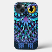 Mandala Owl iphone Case (Achterkant)