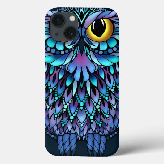 Mandala Owl iphone Case (Achterkant)