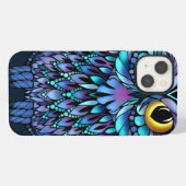 Mandala Owl iphone Case Hoesje (Achterkant horizontaal)