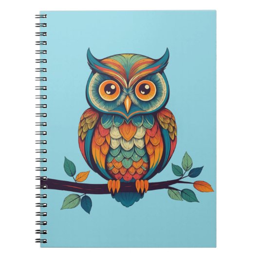 Mandala Owl Notitieboek (Voorkant)