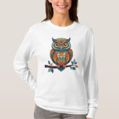 Mandala Owl T-shirt (Voorkant)