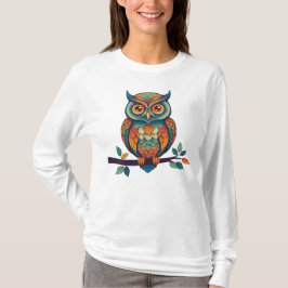 Mandala Owl T-shirt