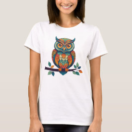 Mandala Owl T-shirt