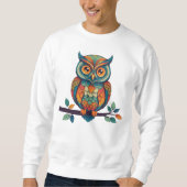 Mandala Owl Trui (Voorkant)
