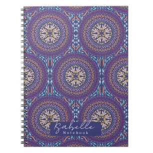 Mandala Paars Notitieboek