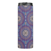Mandala Paars Thermosbeker (Achterkant)