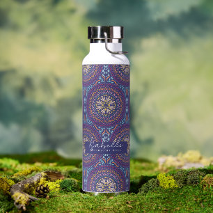 Mandala Paars Waterfles
