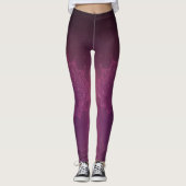 Mandala paarse LEGGINGS (Voorkant)