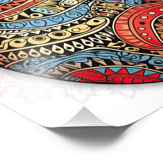 Mandala Paasei Foto Afdruk (Hoek)