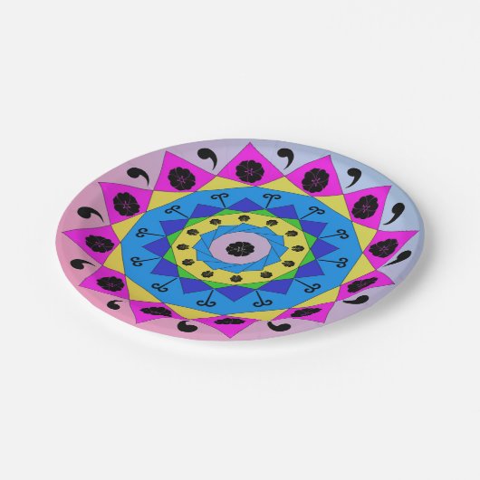 Mandala Paper Bord (Gekanteld)