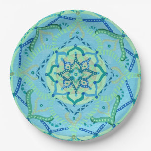 Mandala papieren Borden Bordje