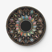 Mandala Papieren Bordje (Voorkant)