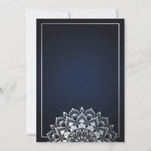 mandala partners trouwuitnodiging kaart (Achterkant)