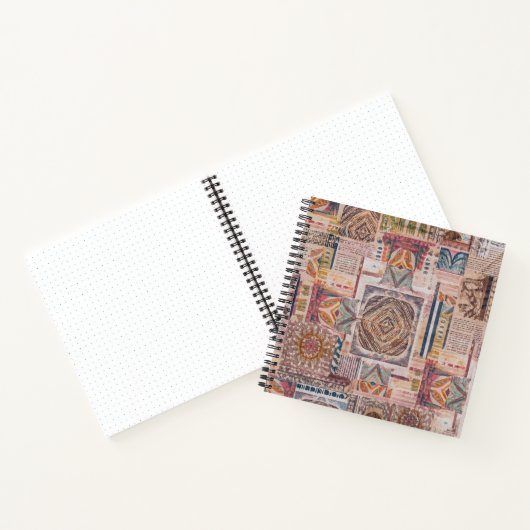 Mandala Patchwork Notitieboek (Binnen)