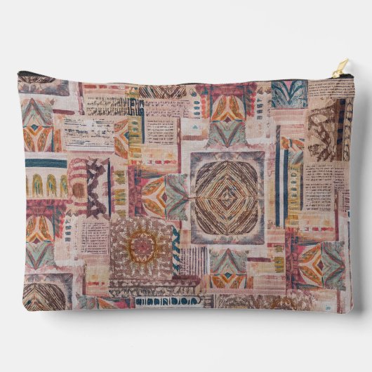 Mandala Patchwork Zippered Pouch Etui (Achterkant)