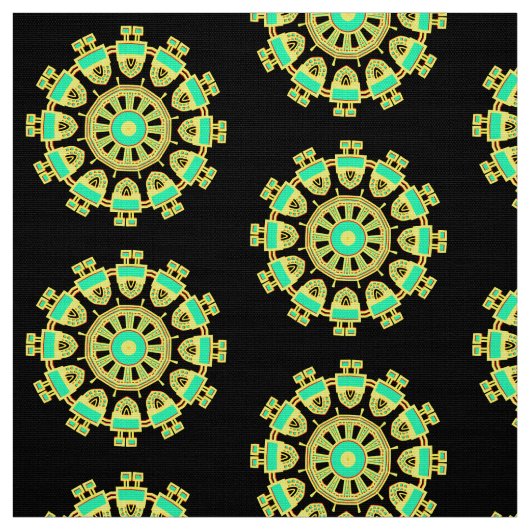 Mandala Patroon 110714(01) Stof (Swatch)
