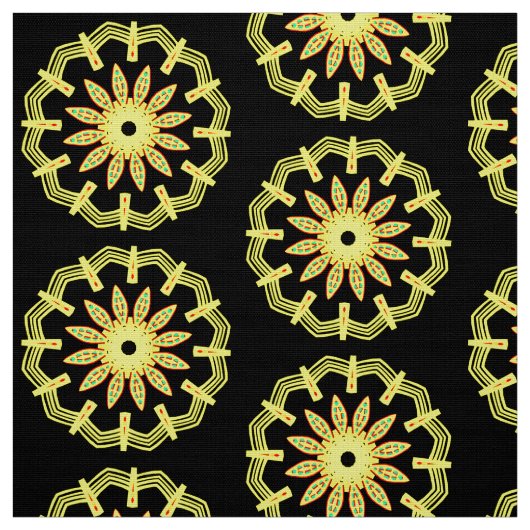 Mandala Patroon 110714(04) Stof (Swatch)