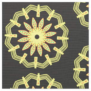 Mandala Patroon 110714(04) Stof