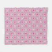 Mandala Patroon Fleece Deken (Voorkant (Horizontaal))