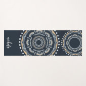 Mandala patroon gepersonaliseerd yogamat (Voorkant (horizontaal))