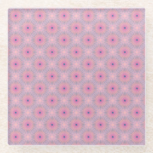 Mandala Patroon Glazen Onderzetter