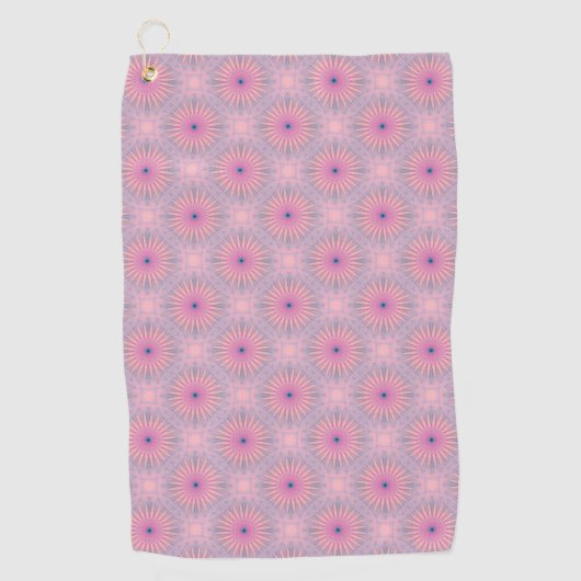 Mandala Patroon Golfhanddoek (Voorkant)